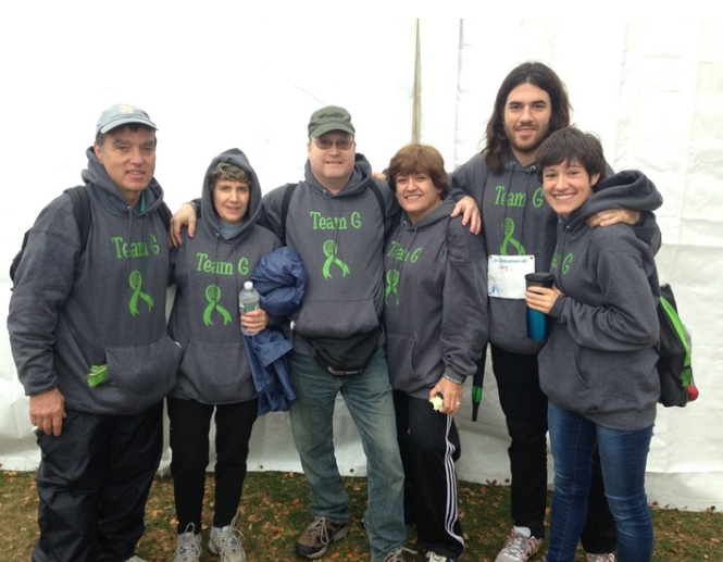 Customers wearing TeeTime hoodies